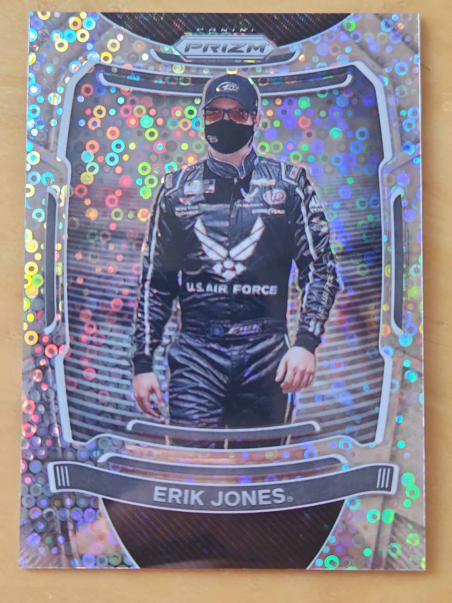 2021 Panini Prizm Racing Erik Jones #42 Disco Refractor 01/75