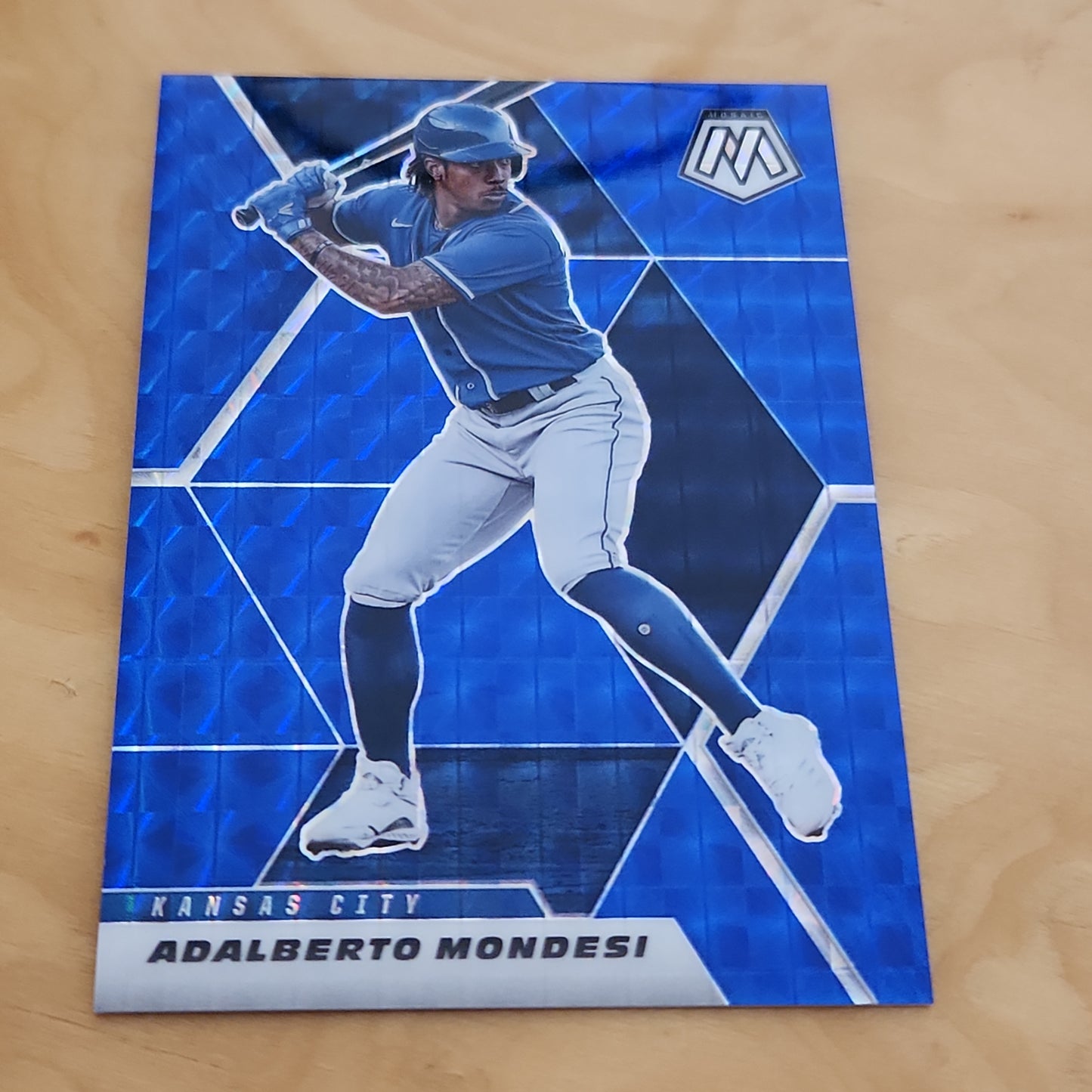 Panini Prizm Mosiac Blue Adalberto Mondesi 94/99 #129