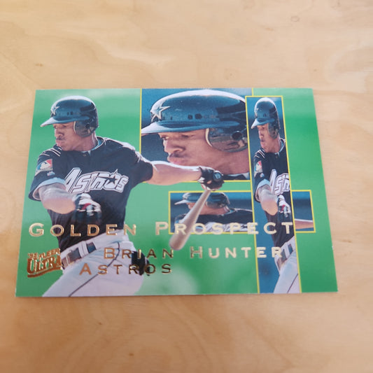 Fleer Ultra Golden Prospect Brian Hunter 6/10