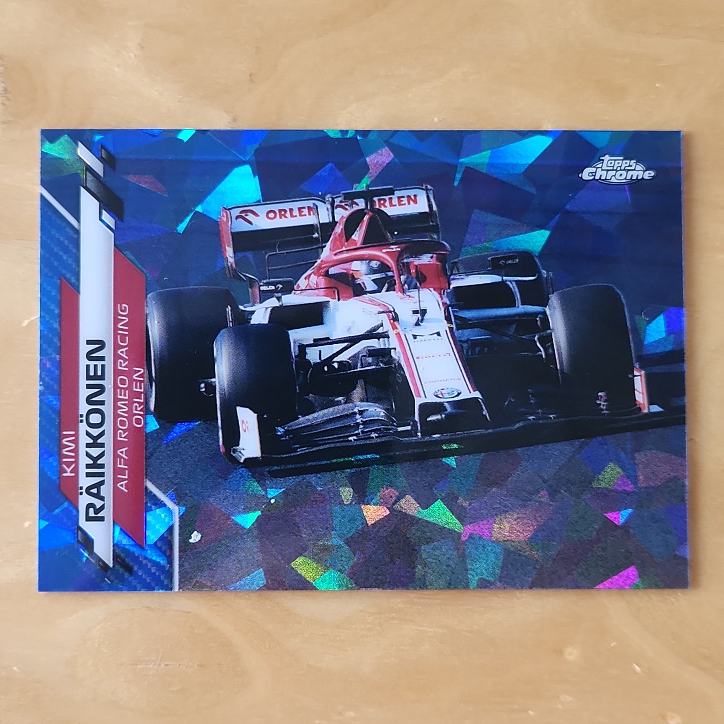 2020 Topps Chrome Spahire F1 Kimi Räikkönen Car #35