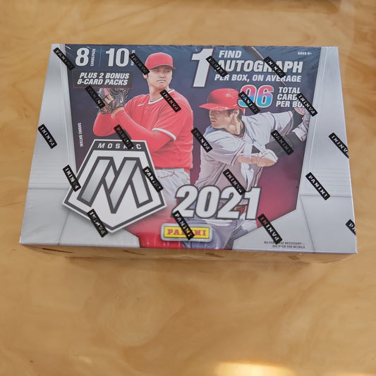 Openned Panini Mosiac 2021 Baseball