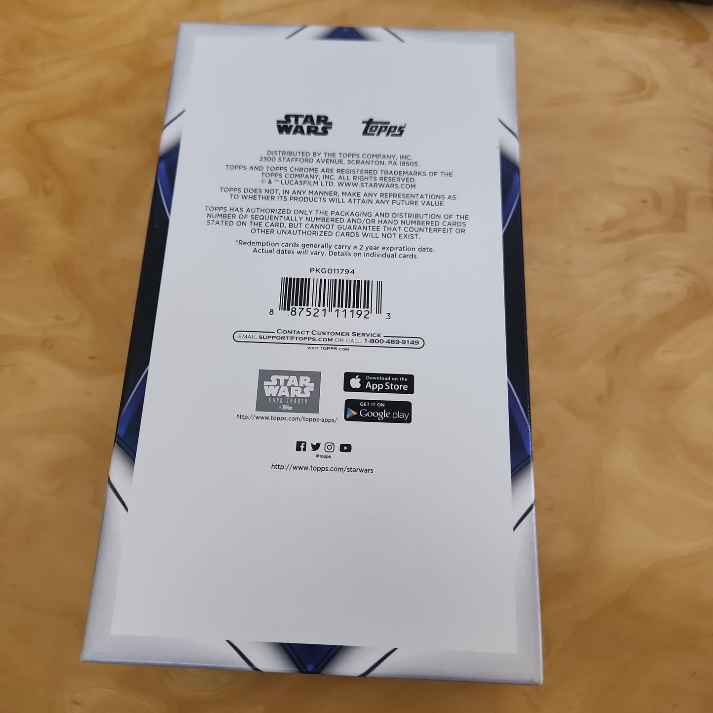 Openned Topps Chrome Star Wars The Mandalorian 2022