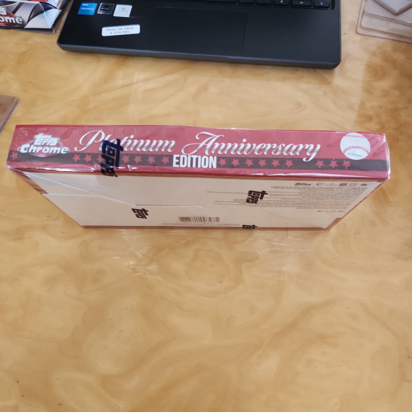 Openned Topps Chrome Platinum 70th Anniversary 2021