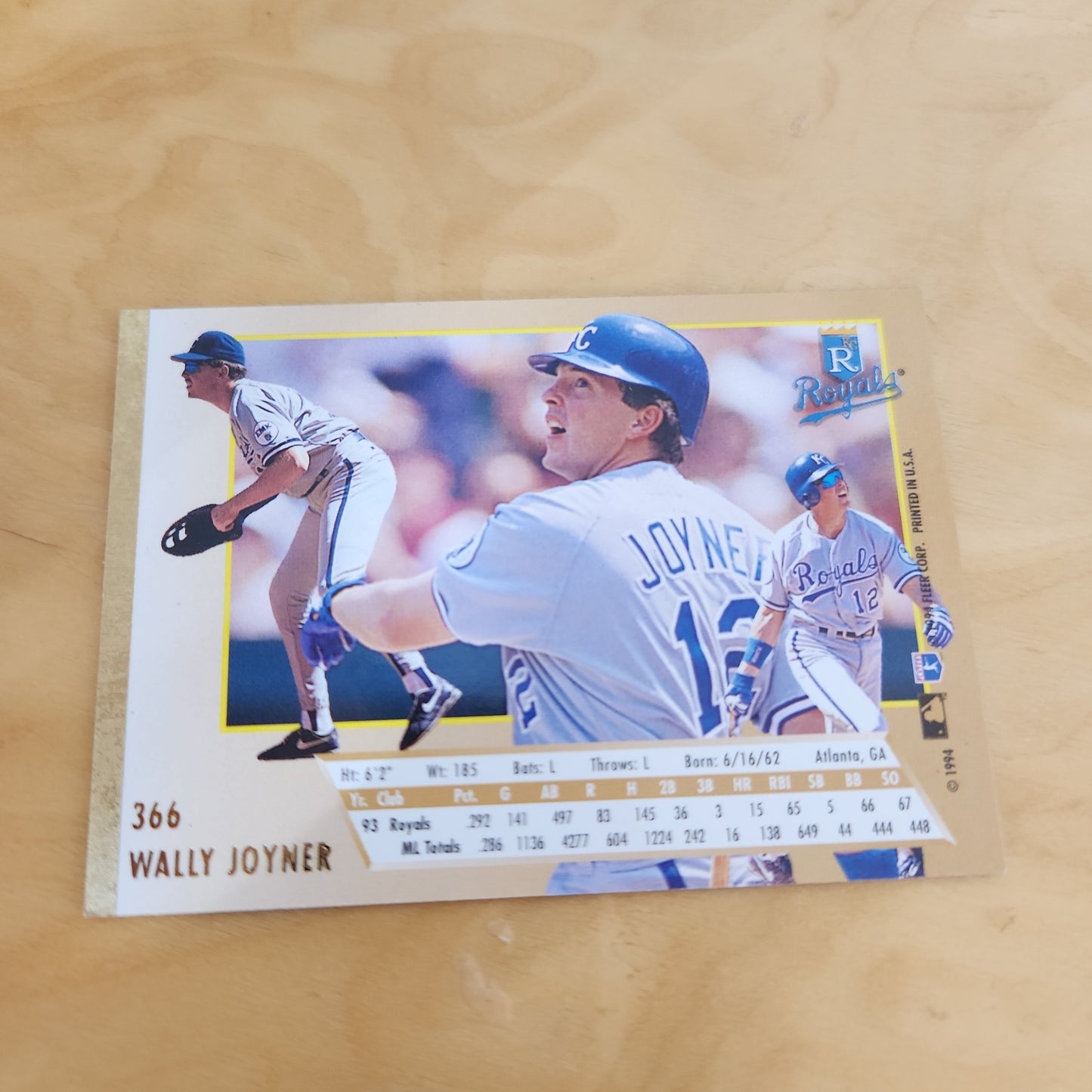 Fleer Ultra Wally Joyner #366