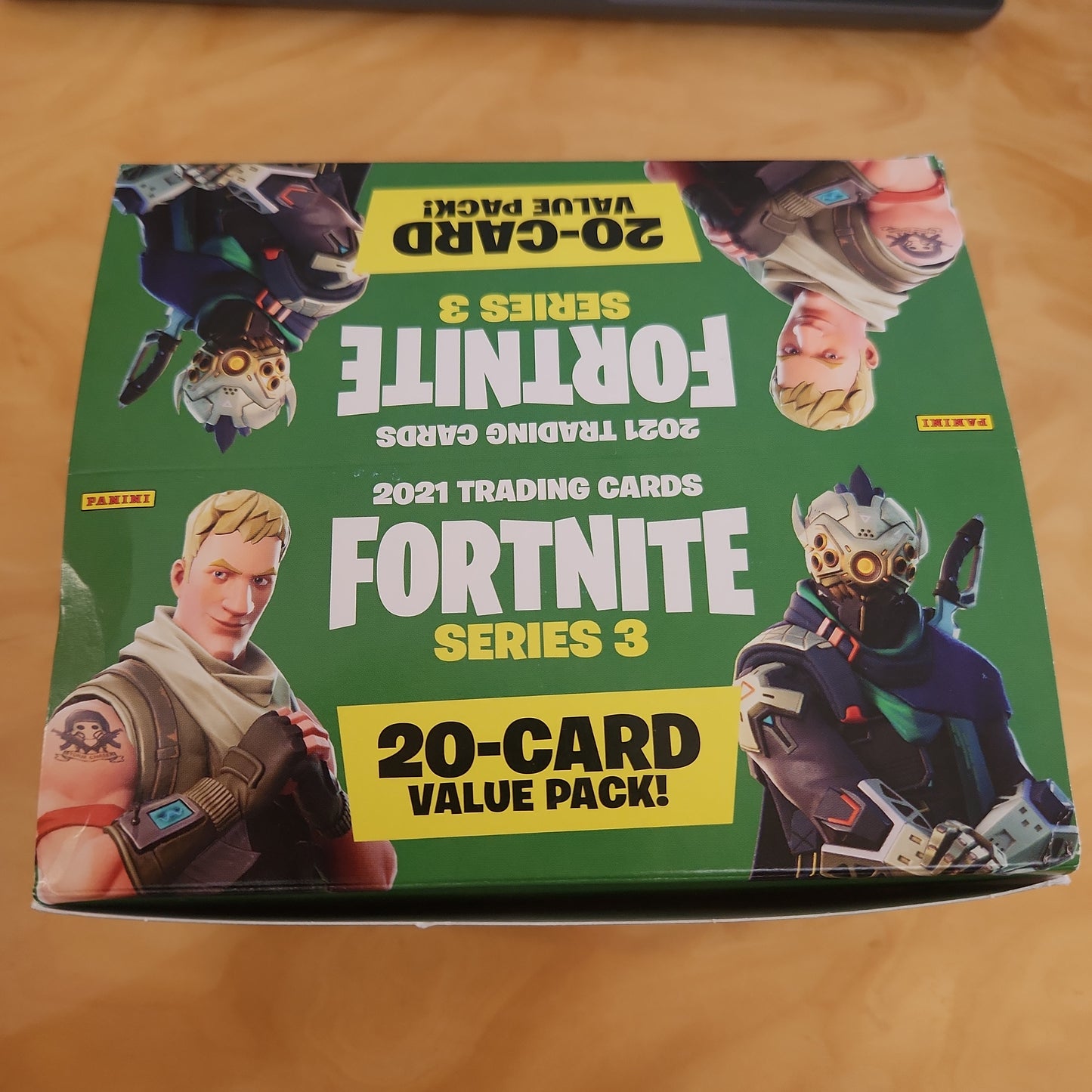 Openned Panini Epic Games Fortnite Series 3