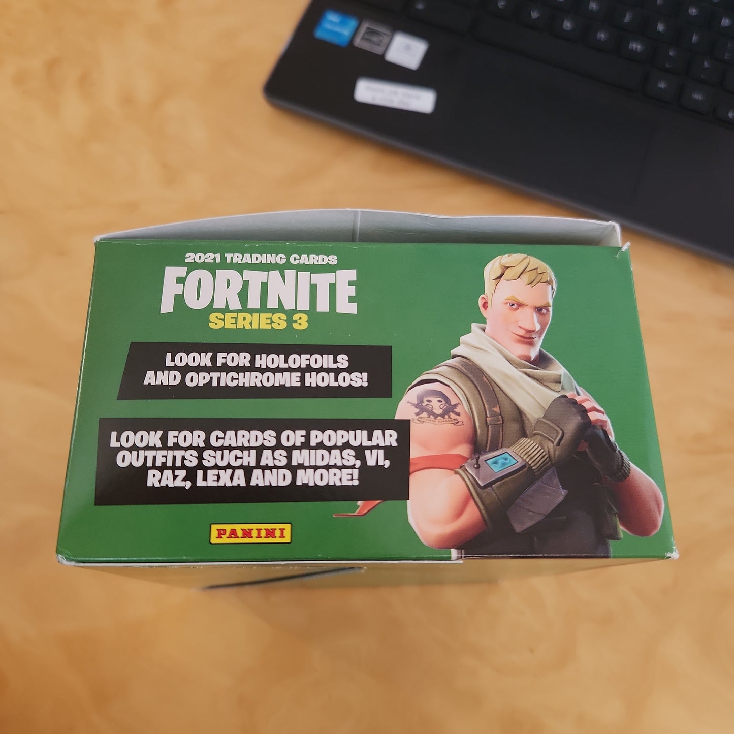 Openned Panini Epic Games Fortnite Series 3