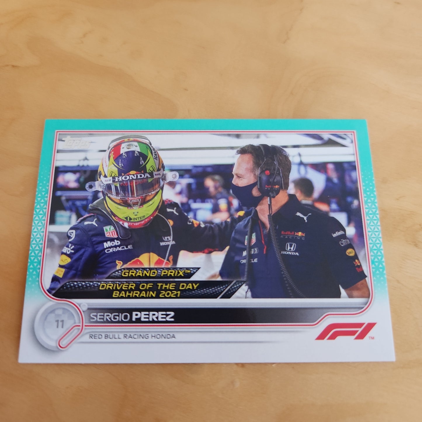 Topps Green Sergio Perez 066/199 #173