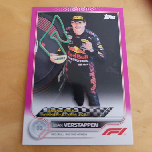 Topps Purple Max Verstappen 134/150 #158