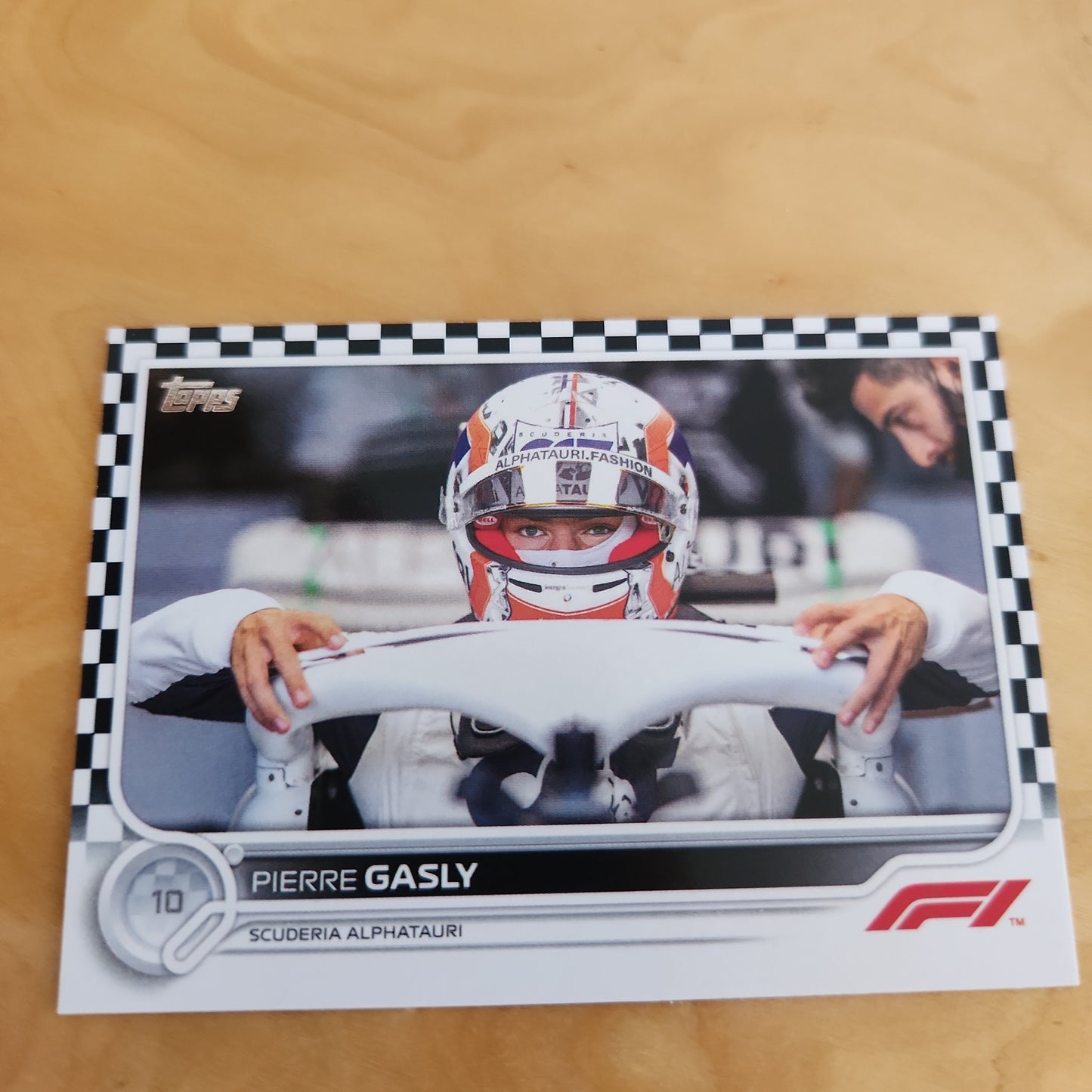 Topps Checkerd Pierre Gasly #47