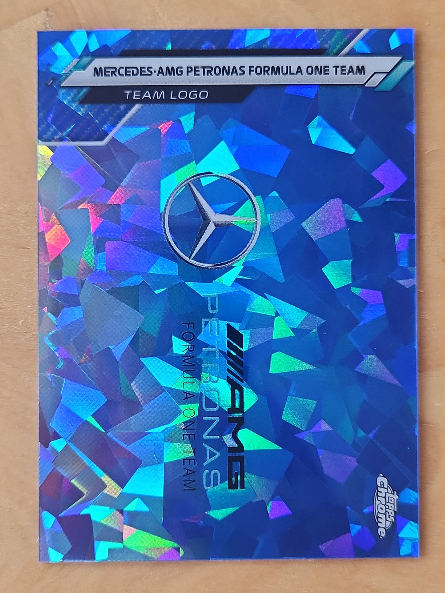 2020 Topps Chrome Saphire F Mercedes-AMG Petronas Formula One Team #112