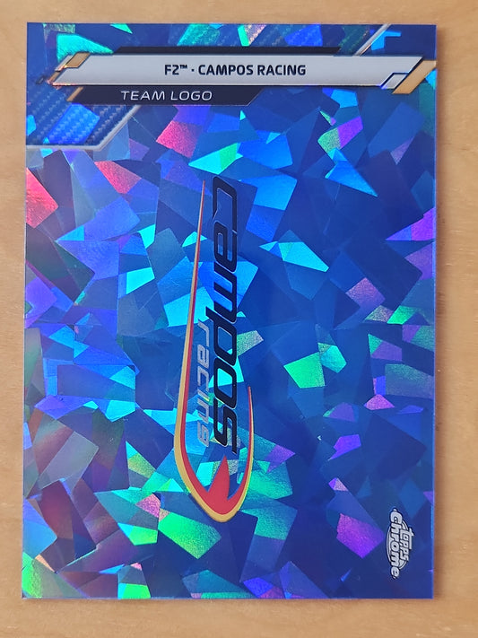 2020 Topps Chrome Saphire F2 Campos Racing #132