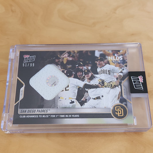 Topps Now NLDS San Diego Padres Relic 51/99 #1090A