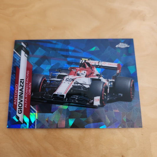 Topps Chrome Saphire Antonio Giovinazzi #36