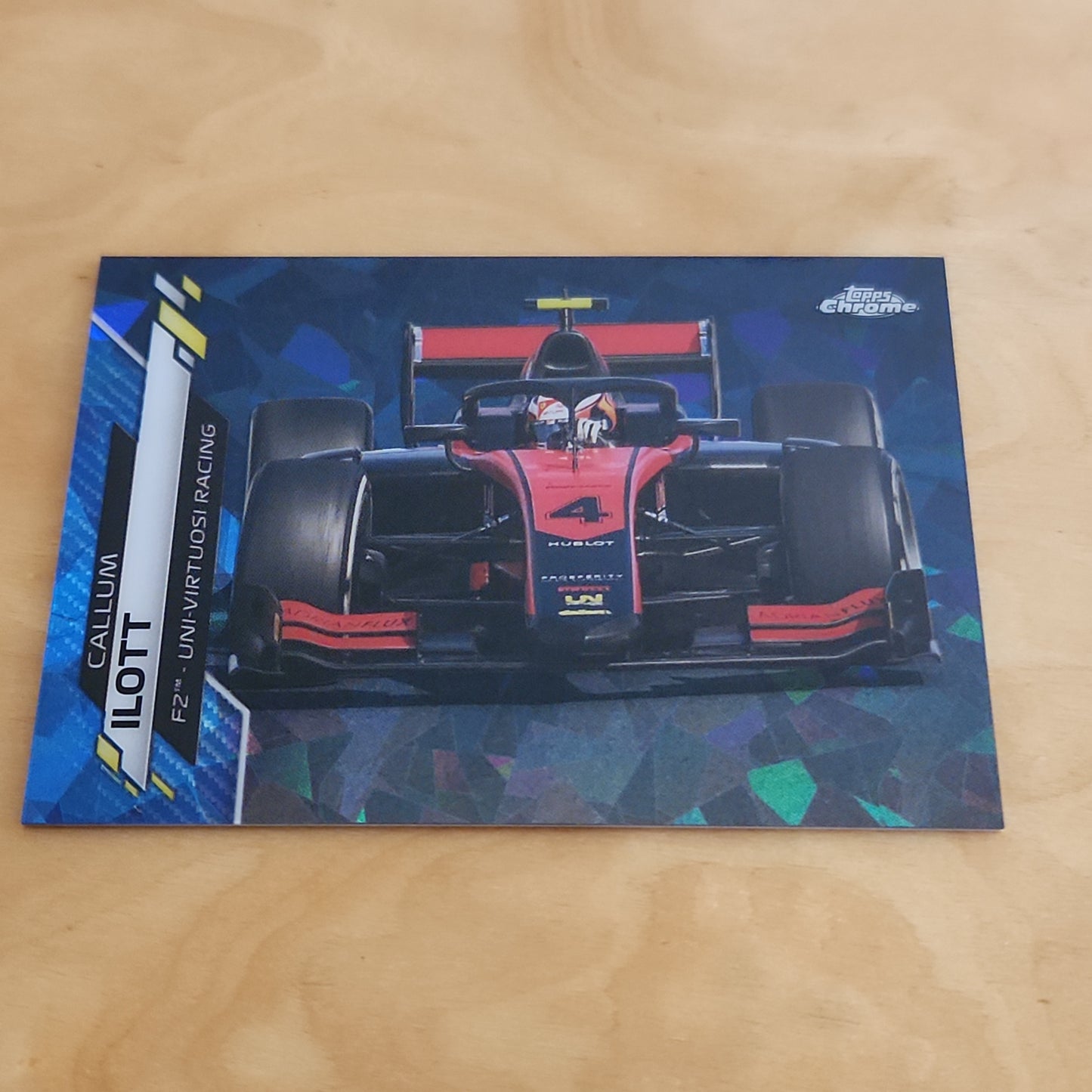 Topps Chrome Saphire Callum Ilott #66