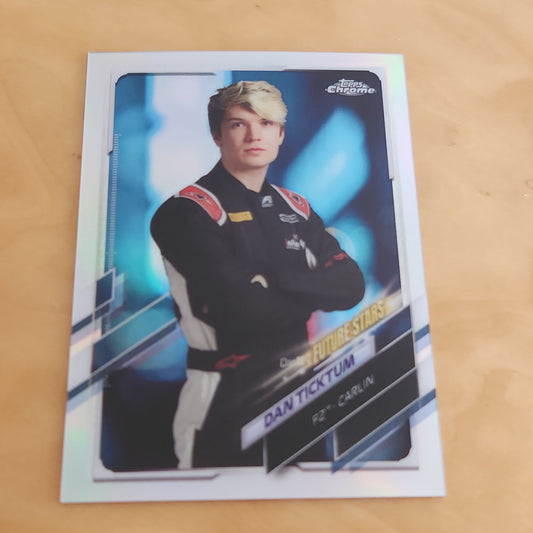 Topps Chrome Refractor Future Stars Dan Ticktum #66