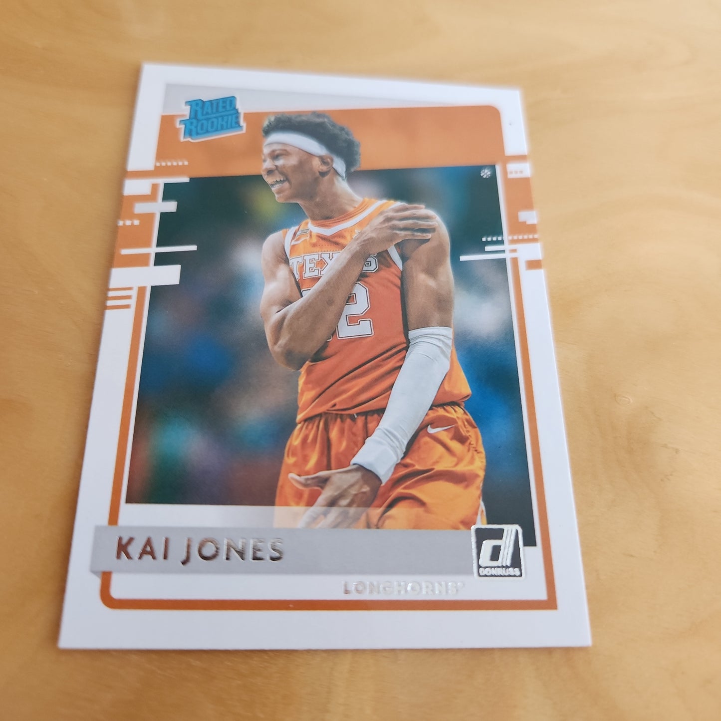 Panini Donruss Rated Rookie Draft Picks Kai Jones #37