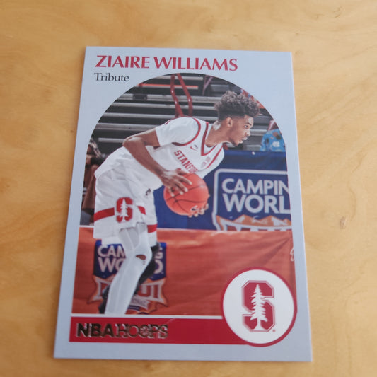 Panini NBA Hoops Draft Picks Ziaire Williams #66