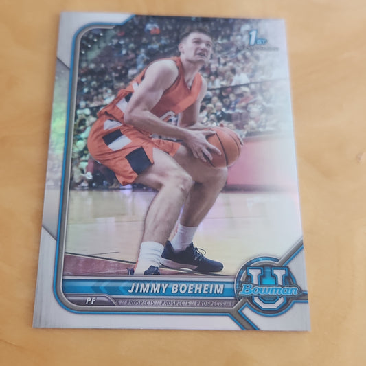 Topps 1st Bowman Jimmy Boeheim #52