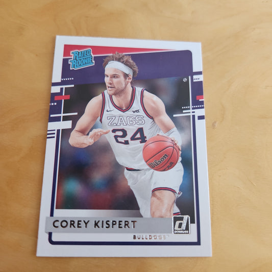 Panini Donruss Rated Rookie Corey Kispert #33