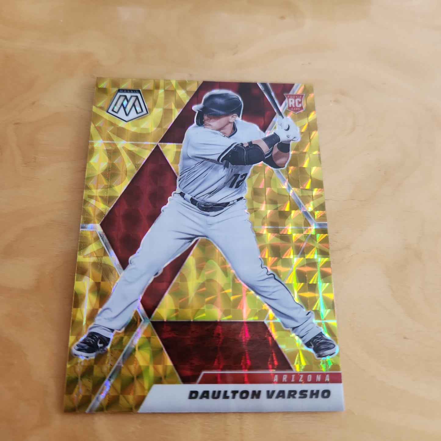 Panini Prizm Mosiac Yellow Daulton Varsho #238