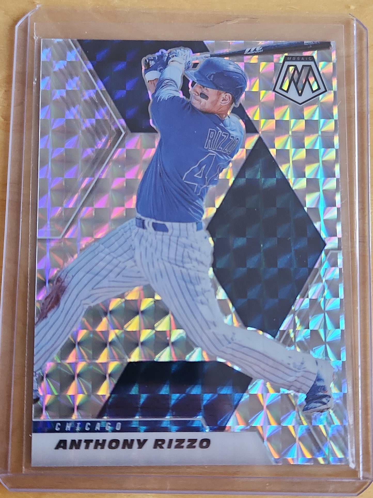 2021 Panini Mosaic Anthony Rizzo #180 Prizm