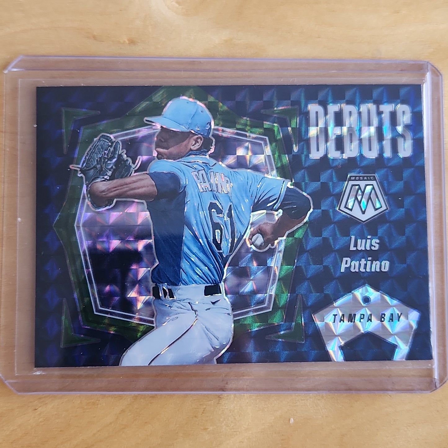 2021 Panini Mosaic Debut  Prizm Luis Patino #PD11 Tampa Bay Rays