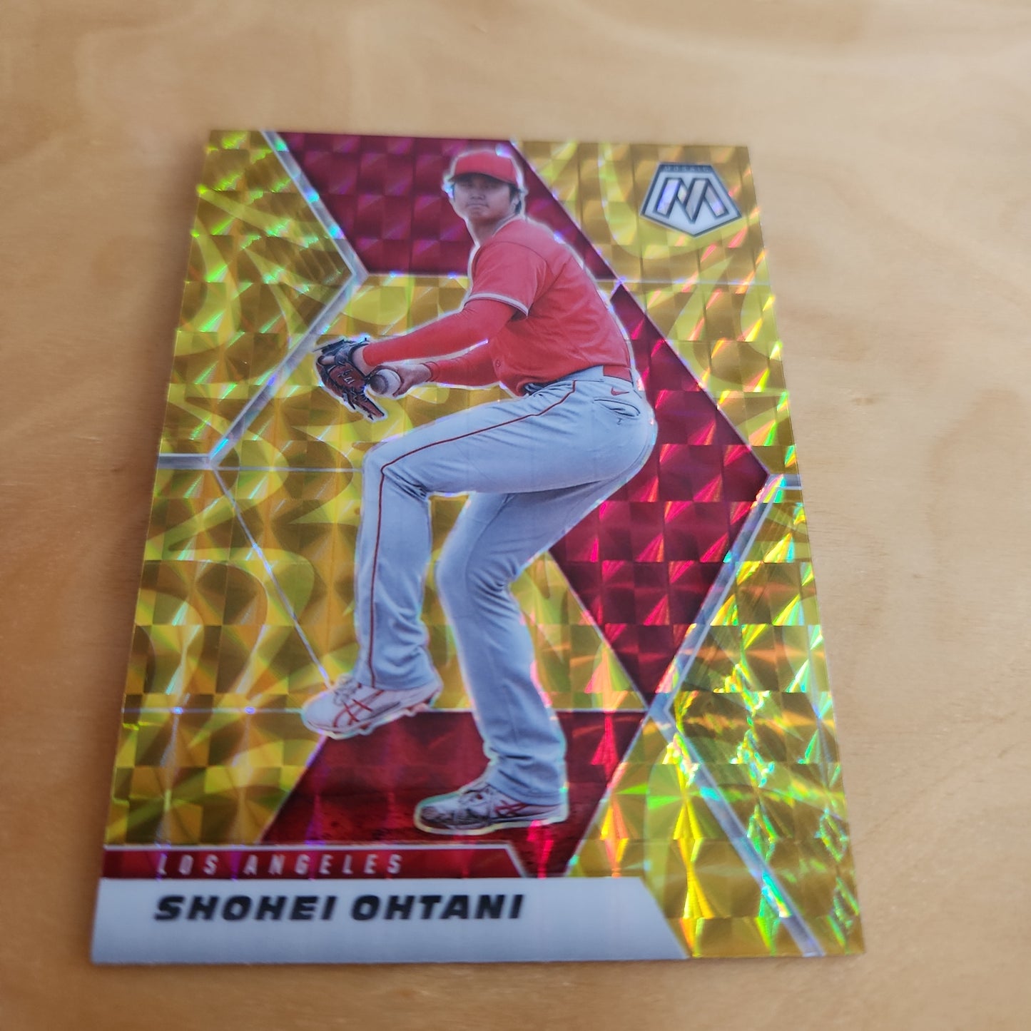 Panini Prizm Mosiac Yellow Shohei Ohtani #179
