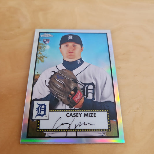 Topps Chrome Casey Mize Auto #18