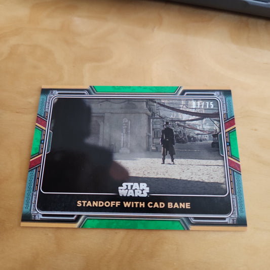 Topps Star Wars Standoff With Cad Bane 07/75 #88