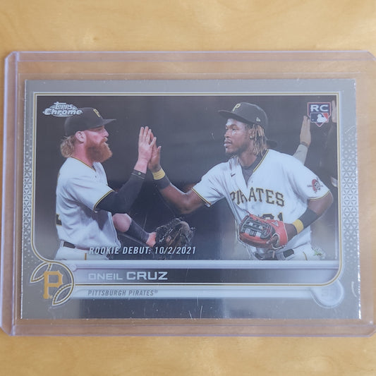 2022 Topps Chrome O'Neil Cruz RC Refractor #USC74 Pittsburgh Pirates