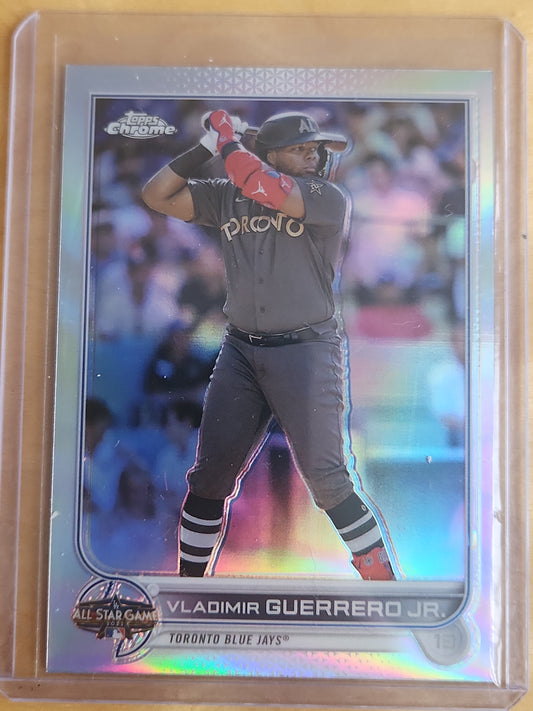 2022 Topps Chrome Vladimir Guerrero Jr. All Star Game Refractor #ASGC-3 Toranto Blue Jays