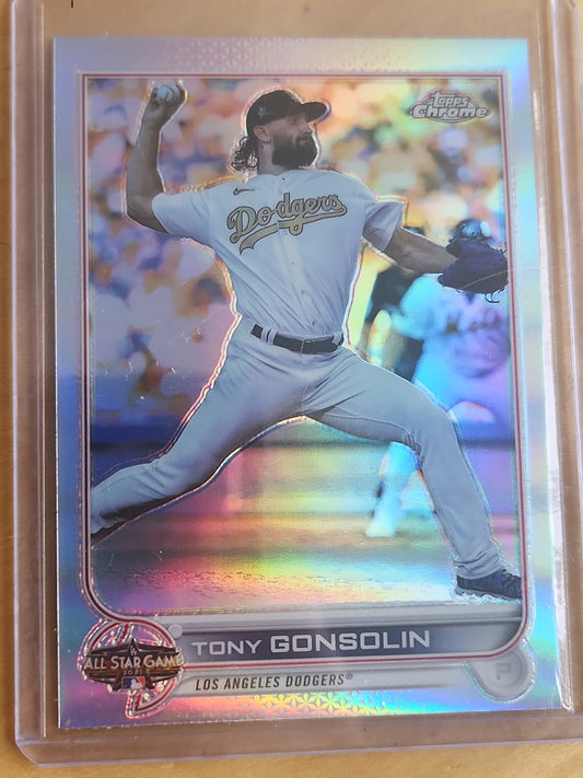 2022 Topps Chrome Tony Gonsolin Refractor #ASGC-43 LA Dogers