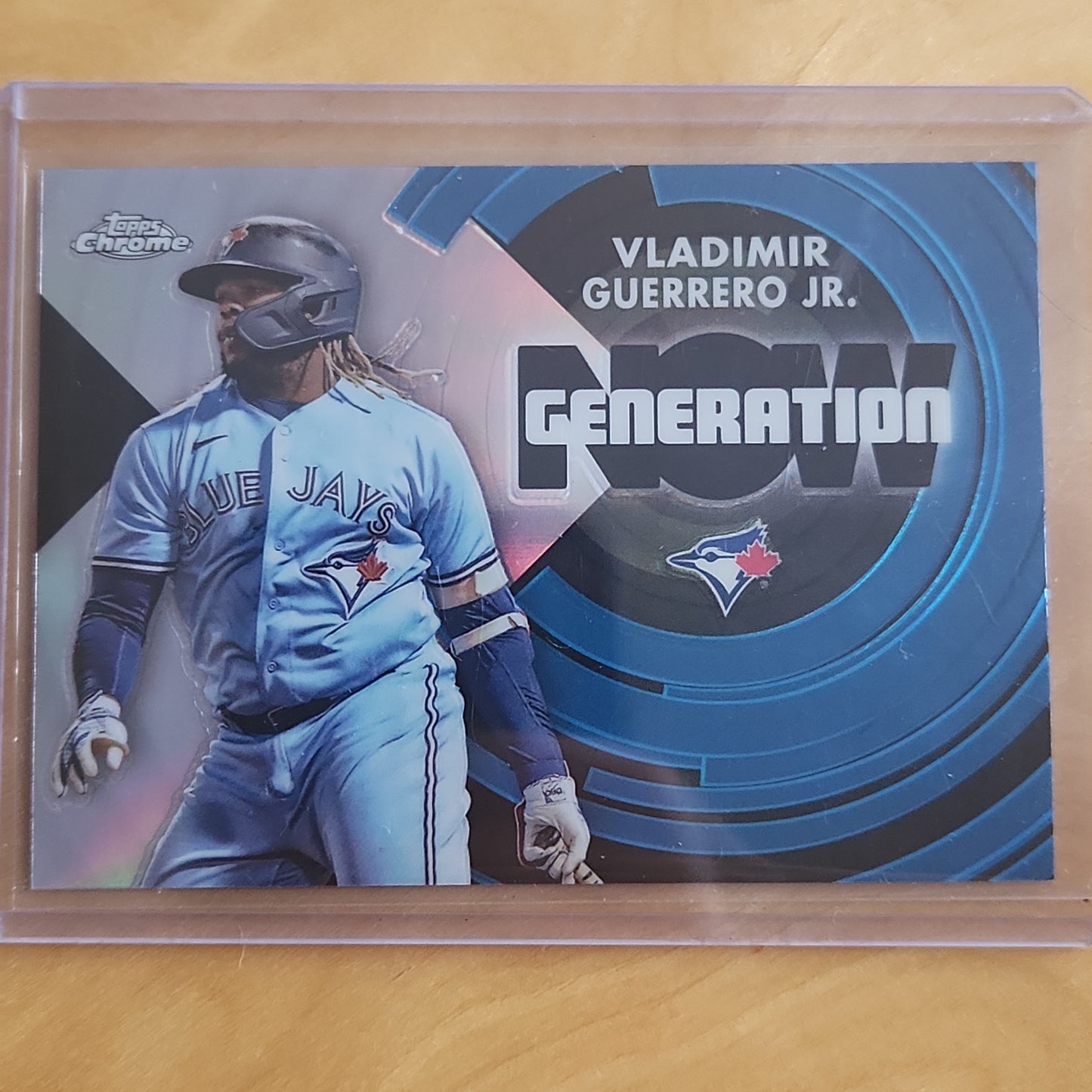 2022 Topps Chrome Vladimir Guerrero Jr. Generation Insert Refractor #GNC-1 Toranto Blue Jays