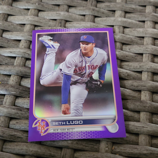 Topps Chrome Purple Seth Lugo #USC177