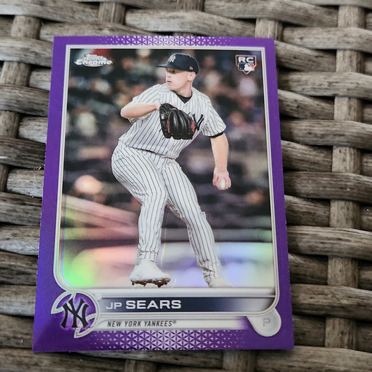 Topps Chrome Purple JP Sears RC #USC110