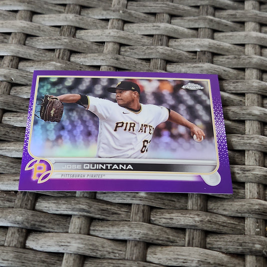 Topps Chrome Purple Jose Quintana #USC195