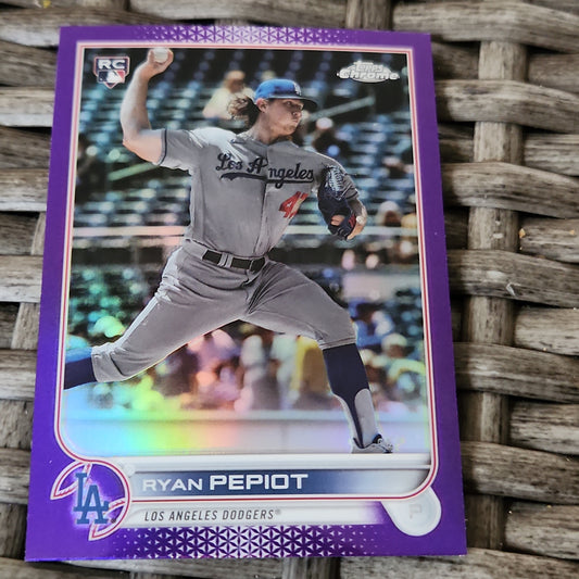 Topps Chrome Purple Ryan Pepiot RC#USC114