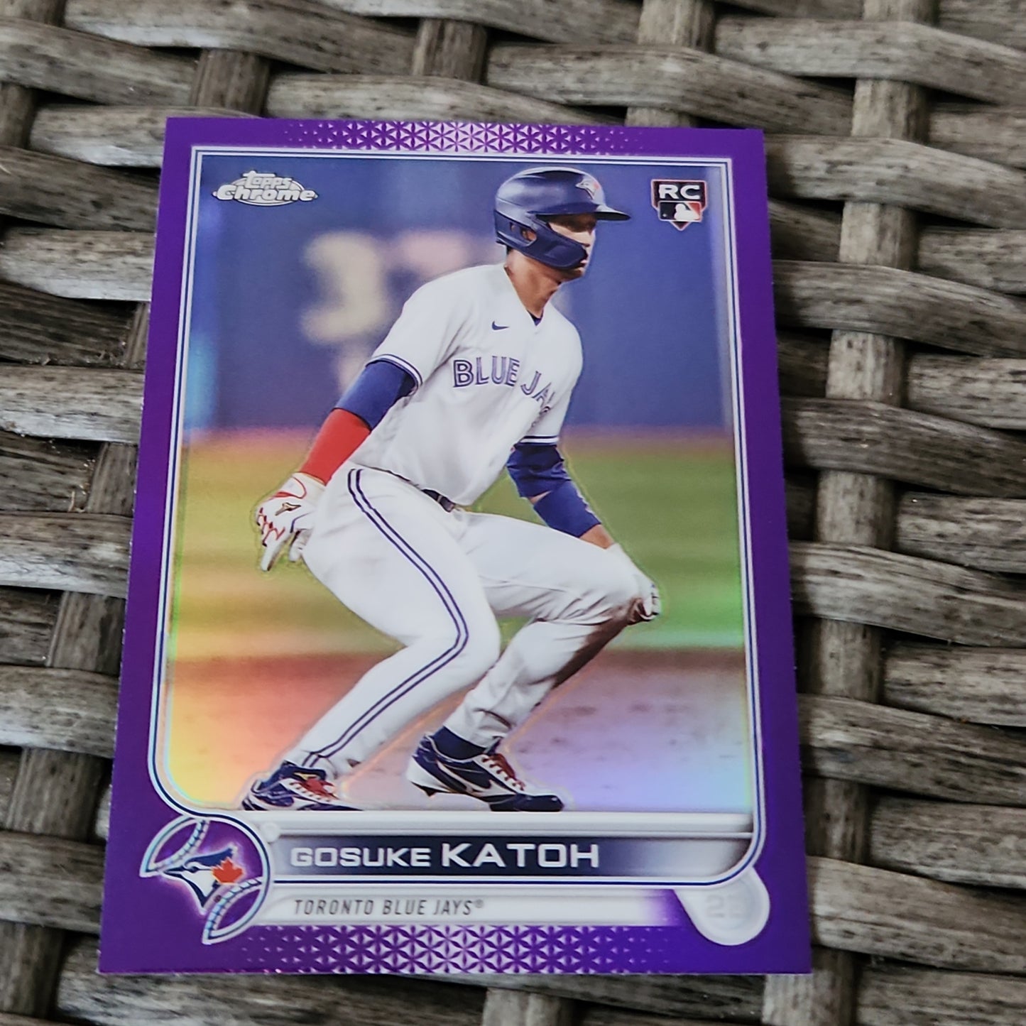 Topps Chrome Purple Gosuke Katoh RC #USC42