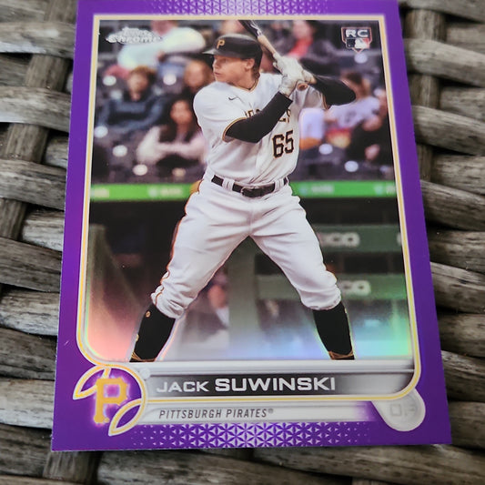 Topps Chrome Purple Jack Suwinaki RC #USC180