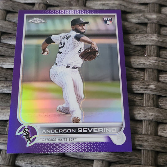 Topps Chrome Purple Anderson Severino RC #USC22