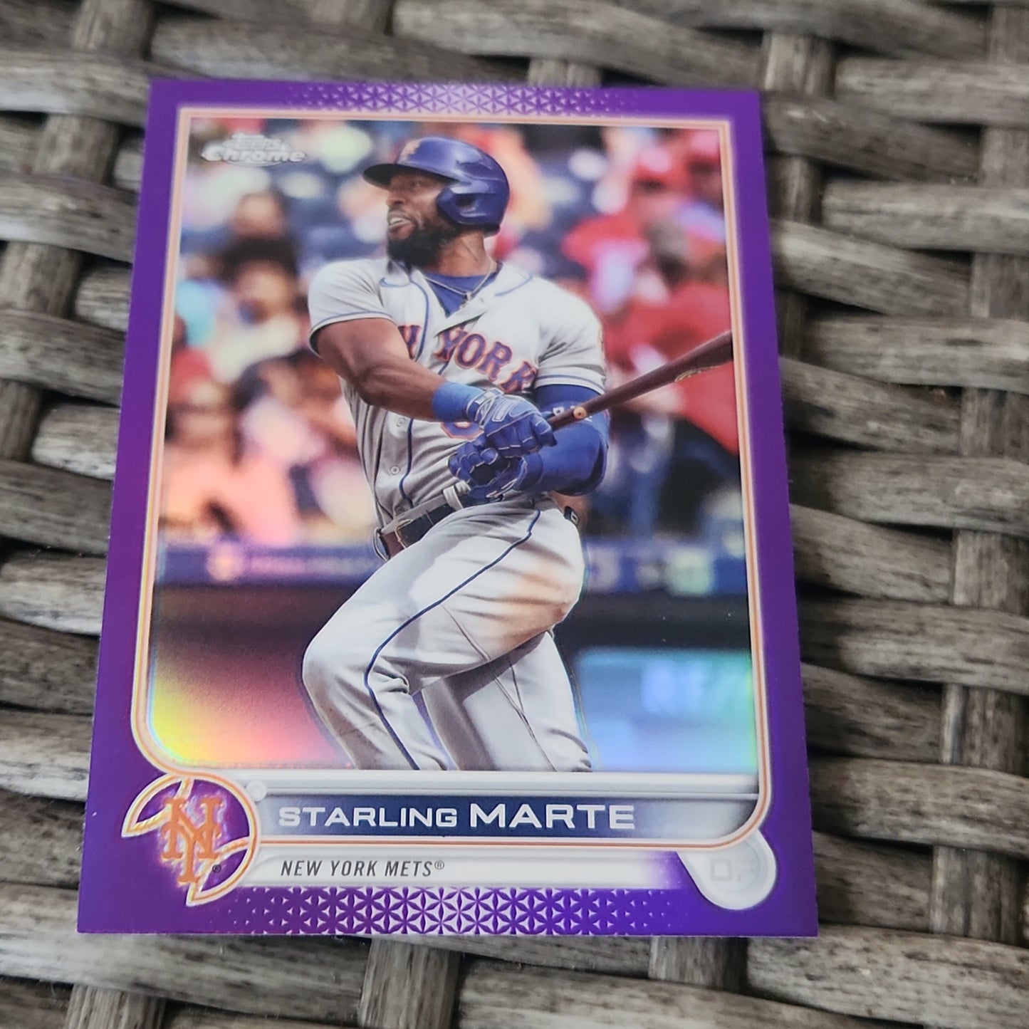 Topps Chrome Purple Starling Marte #USC106
