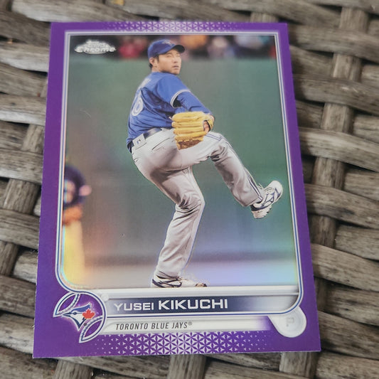 Topps Chrome Purple Yusei Kikuchi #USC173