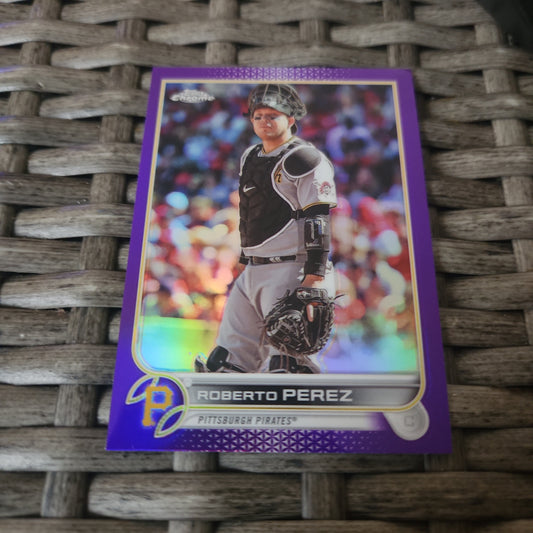Topps Chrome Purple Roberto Perez #USC58