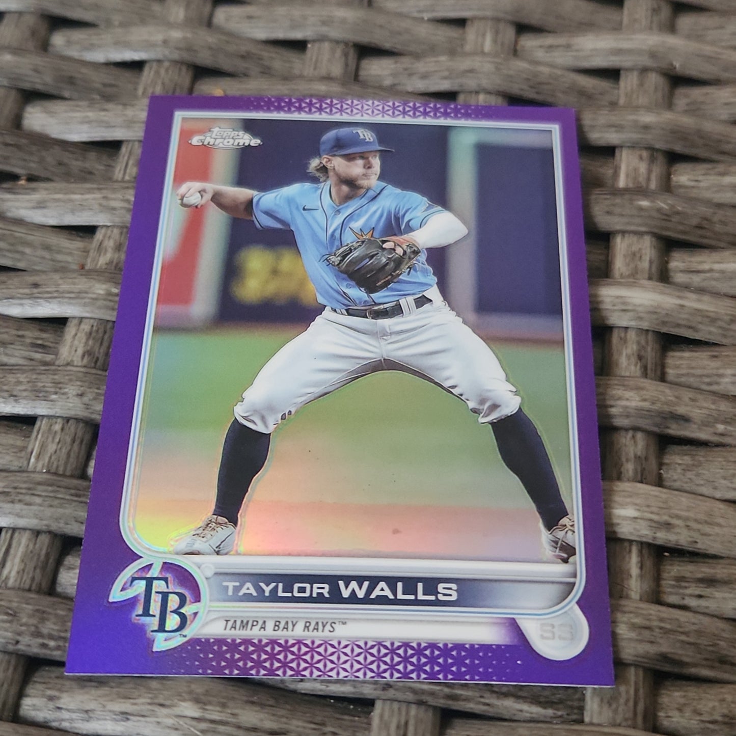Topps Chrome Purple Taylor Walls #USC28