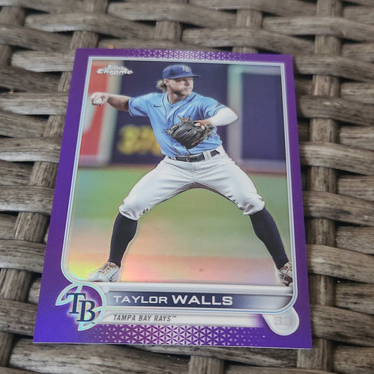 Topps Chrome Purple Taylor Walls #USC28