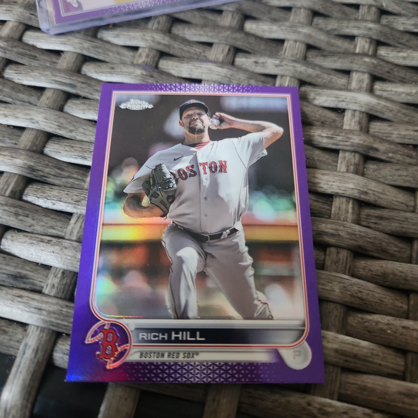 Topps Chrome Purple Rich Hill #USC184