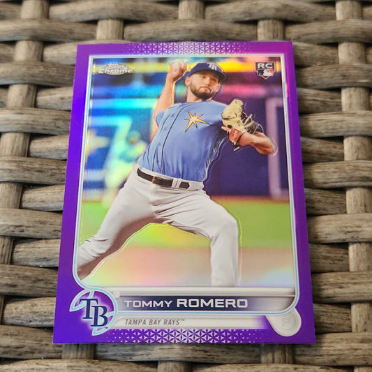 Topps Chrome Purple Tommy Romero RC #USC104
