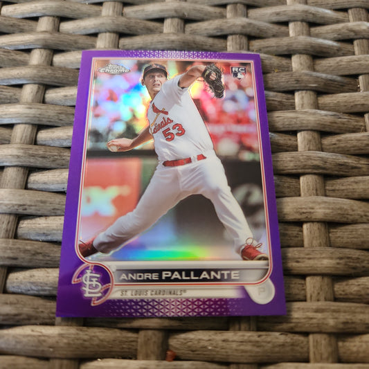 Topps Chrome Purple Andre Pallante RC #USC107