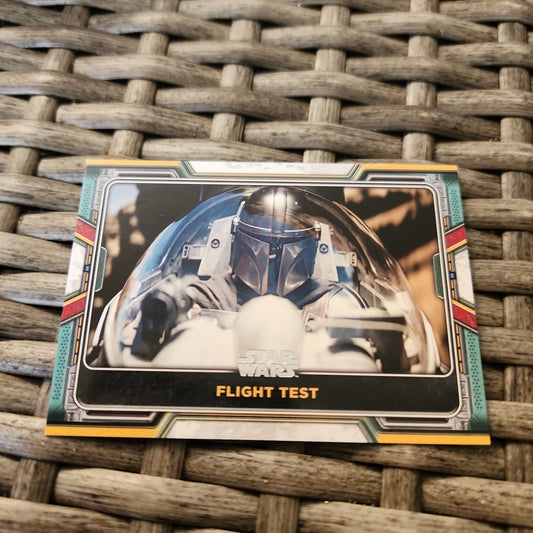 Topps Star Wars The Book Or Boba Fett Flight Test #70