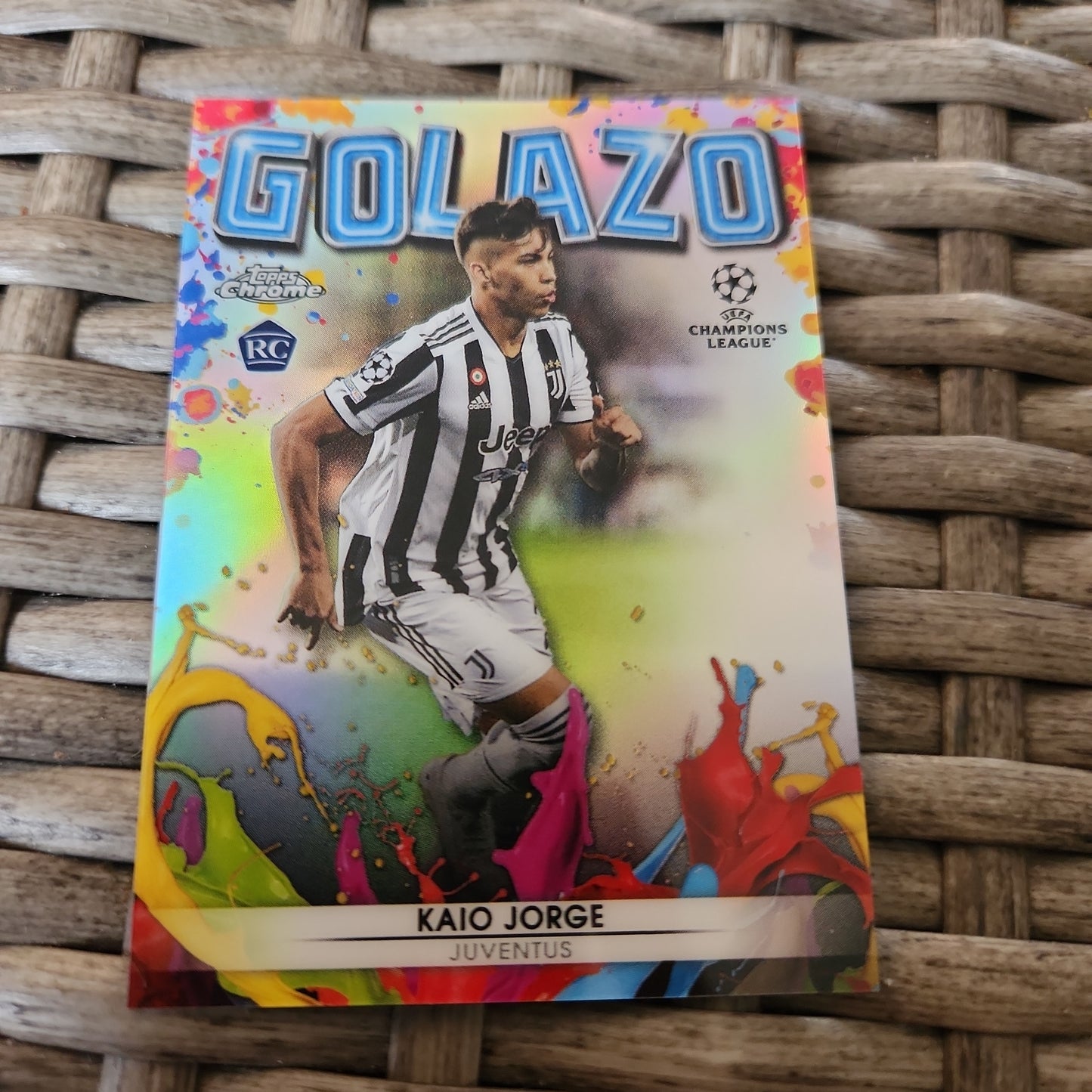 Topps Chrome Golazo Kaio Jorge RC #G-6